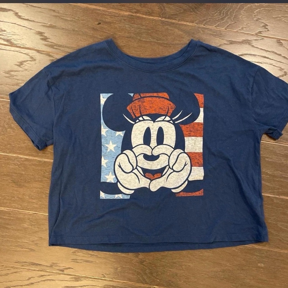 Old Navy Navy Blue Minnie Mouse T-Shirt
